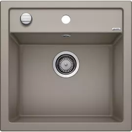 Мойка blanco dalago 5 silgranit серый беж, с клапаном автоматом 518528