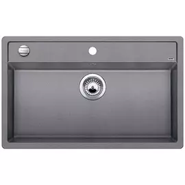 Мойка blanco dalago 8 silgranit puradur алюметаллик с клапаном автоматом 516630