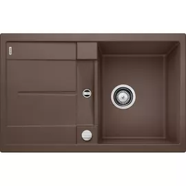 Мойка blanco metra 45 s silgranit кофе, с клапаном автоматом 515038