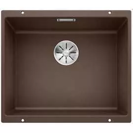 Мойка blanco subline 500 u silgranit кофе с отводной арматурой infino 523441