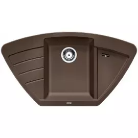 Мойка blanco zia 9 e silgranit puradur кофе 515074