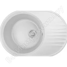 Мойка formastone фортуна 650 белый арктик 4630037806380