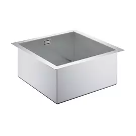 Мойка grohe k700 cube из нержавеющей стали 40см, 1 чаша, без корзинчатого вентиля 31578sd0