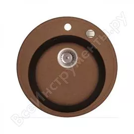 Мойка iddis granucryl цвет шоколад одна чаша d510 kitchen g k16c511i87