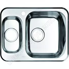 Мойка iddis strit s, нерж. сталь, шелк, 1 1/2, чаша справа, 605*480, id str60szi77