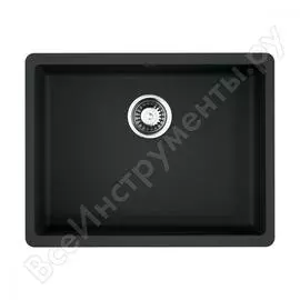 Мойка omoikiri kata 54-u-bl artgranit черный new