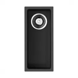 Мойка omoikiri кухонная bosen 20-u-bl tetogranit/черный 4993153