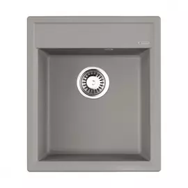 Мойка omoikiri кухонная daisen 42-gr artgranit/leningrad grey 4993604