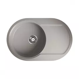 Мойка omoikiri кухонная manmaru 78-gr artgranit/leningrad grey 4993360