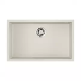Мойка omoikiri tedori 66-u-wh tetogranit/белый new 4993975
