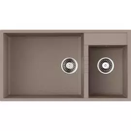 Мойка omoikiri tedori 85-2-u-sa tetogranit/бежевый new 4993942