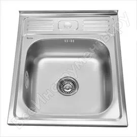 Прямоугольная накладная мойка sinklight