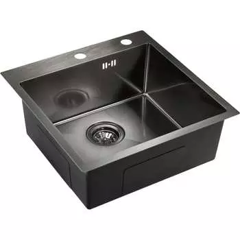 Мойка универсального монтажа EMAR EMB-117A PVD Nano Dark