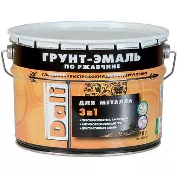 Молотковая грунт-эмаль по ржавчине DALI 41758