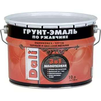 Молотковая грунт-эмаль по ржавчине DALI 42149