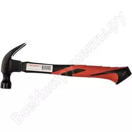 Молоток-гвоздодёр 0,5кг сорокин 1.815