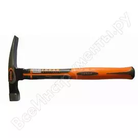 Молоток каменщика skrab с фибергласовой ручкой оранжевый 600г 20085