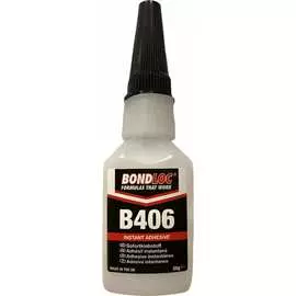 Моментальный цианоакрилатный клей для резин и пластиков Bondloc