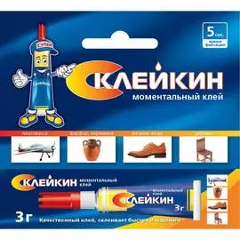 Моментальный клей спутник Склейкин SUPER GLUE