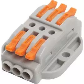 Монтажная клемма для фазных проводников STEKKER 39502