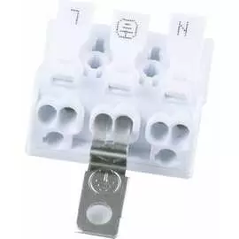 Монтажная клемма для подключения фазных проводников STEKKER LD294-5103 39790