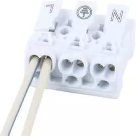 Монтажная клемма для подключения фазных проводников STEKKER LD294-4003 39789