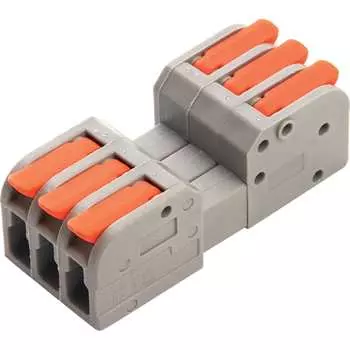 Монтажная компактная клемма STEKKER 39874