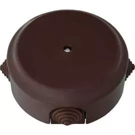 Монтажная коробка BYLECTRICA серия РЕТРО КМ-447 шоколад