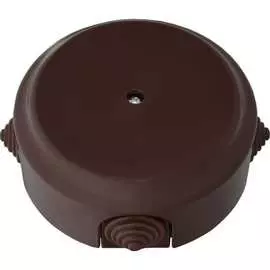 Монтажная коробка BYLECTRICA серия РЕТРО КМ-449 шоколад