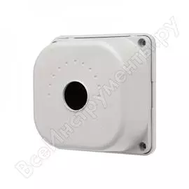 Монтажная коробка rexant для камер видеонаблюдения 130х130х55 мм 28-4002