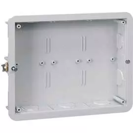 Монтажная коробка Simon на 3 S-модуля скрытый монтаж, глубина 33мм SM350