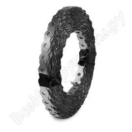 Монтажная перфорированная лента госкреп оцинкованная волна 0,7х17 бухта 25 м кр.092021