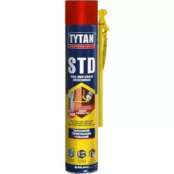 Монтажная всесезонная пена PROFESSIONAL STD ERGO Tytan 16401