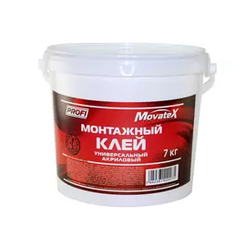 Монтажный акриловый клей Movatex PROFI Т25887