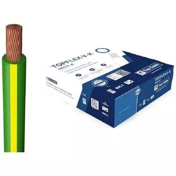 Монтажный гибкий провод Top cable TOPFLEX V-K H07V-K 131V004.R100(100м)