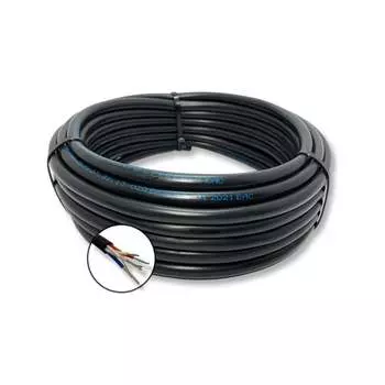 Монтажный кабель ПРОВОДНИК мкш 5x0.75 мм2, 2м OZ48621L2