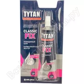 Монтажный каучуковый клей Tytan PROFESSIONAL CLASSIC FIX 388