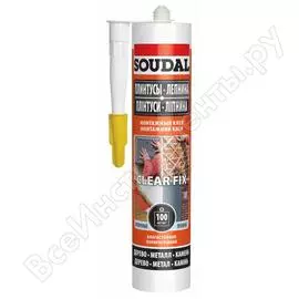 Монтажный каучуковый клей Soudal