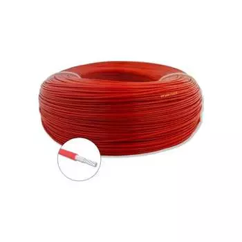 Монтажный провод ПРОВОДНИК мгшв 1x0.75 мм2 красный, 30м OZ480177L30