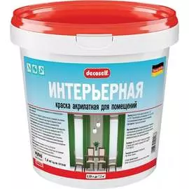 Морозостойкая интерьерная краска Pufas Decoself тов-192628