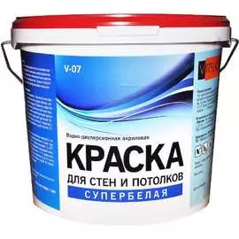 Морозостойкая краска для стен и потолков Virtuoso V-07 А 11587473