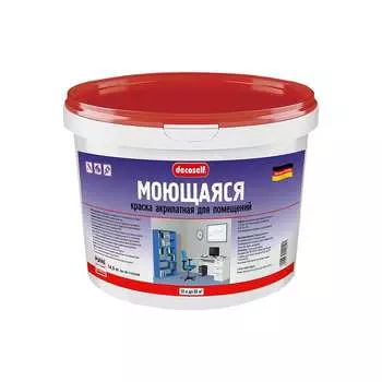 Морозостойкая моющаяся краска Pufas Decoself тов-148774