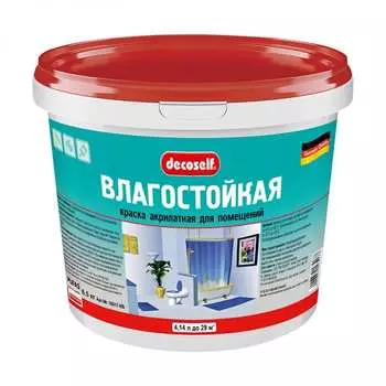 Морозостойкая влагостойкая краска Pufas Decoself тов-168469
