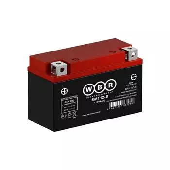 Мото аккумулятор WBR SMT12-8 УТ-00001186