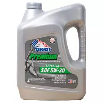 Моторное масло ABRO Premium Synthetic Blend SAE 5W30 MO-SB-5-30-SP-4L