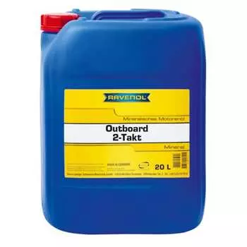 Моторное масло для 2-тактных лодочных моторов RAVENOL Outboard 2T Mineral 1153200-020-01-999