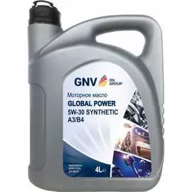 Моторное масло GNV Global Power 5W-30 Synthetic A3/B4 GGP1011064010130530004