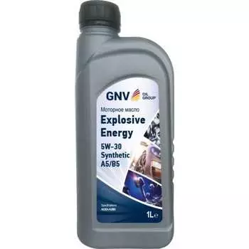 Моторное масло GNV EXPLOSIVE ENERGY SYNTHETIC 5w-30 ACEA A5/B-5- GEE1010453040120530001