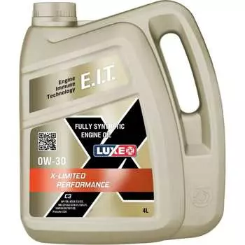 Моторное масло LUXE X-Limited performance 0w-30, С3 30359