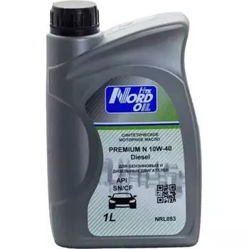 Моторное масло NORD OIL Premium N dizel 10W-40 SN/CF NRL053